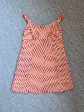 Free People Pink Patterned Mini Dress